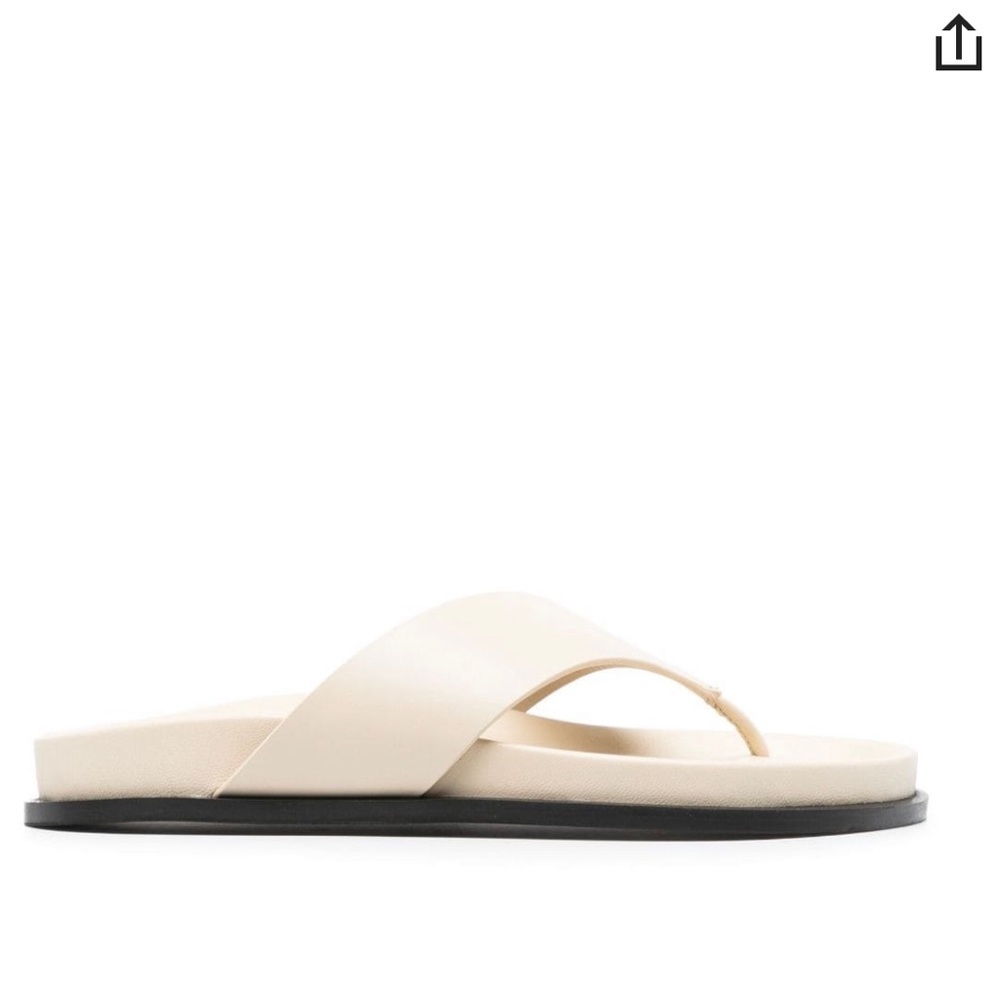 A. EMERY - The Alma Open Toe Slide. Like THE ROW!
